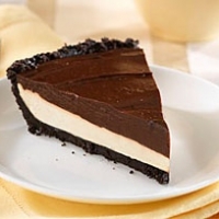 CHOCOLATE-CARAMEL CREME PIE